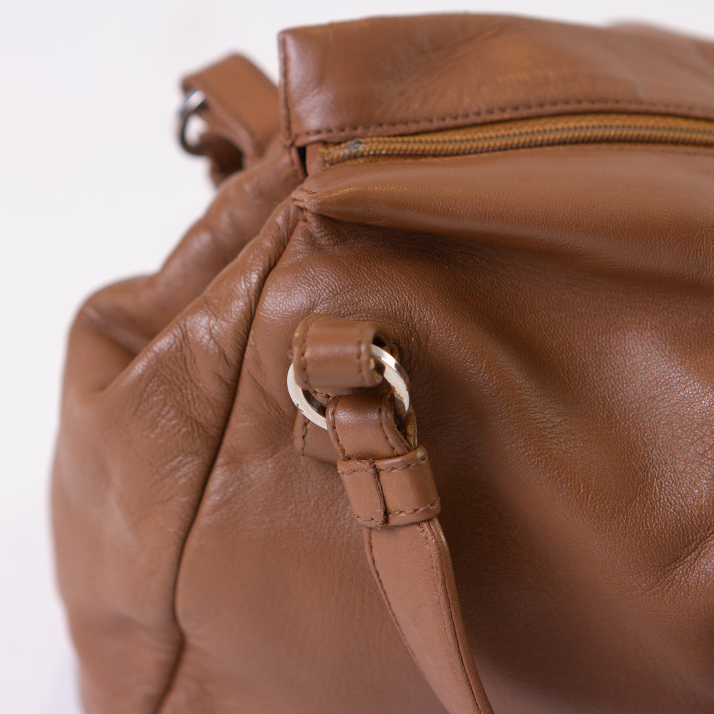 Loewe Anagram Brown Leather
