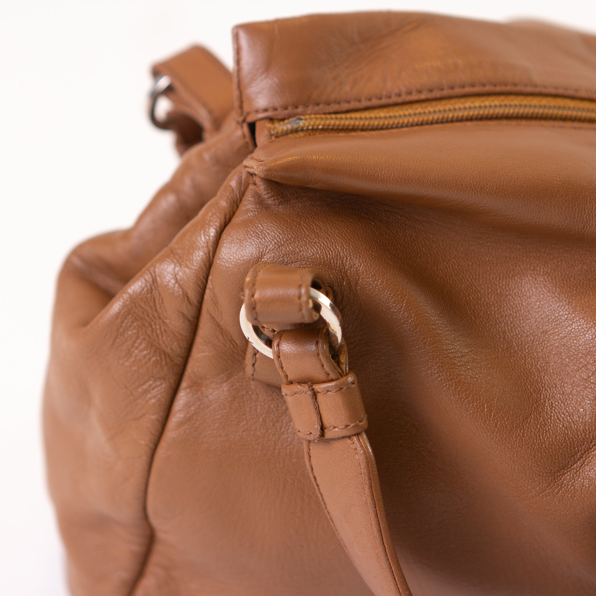 Loewe Anagram Brown Leather