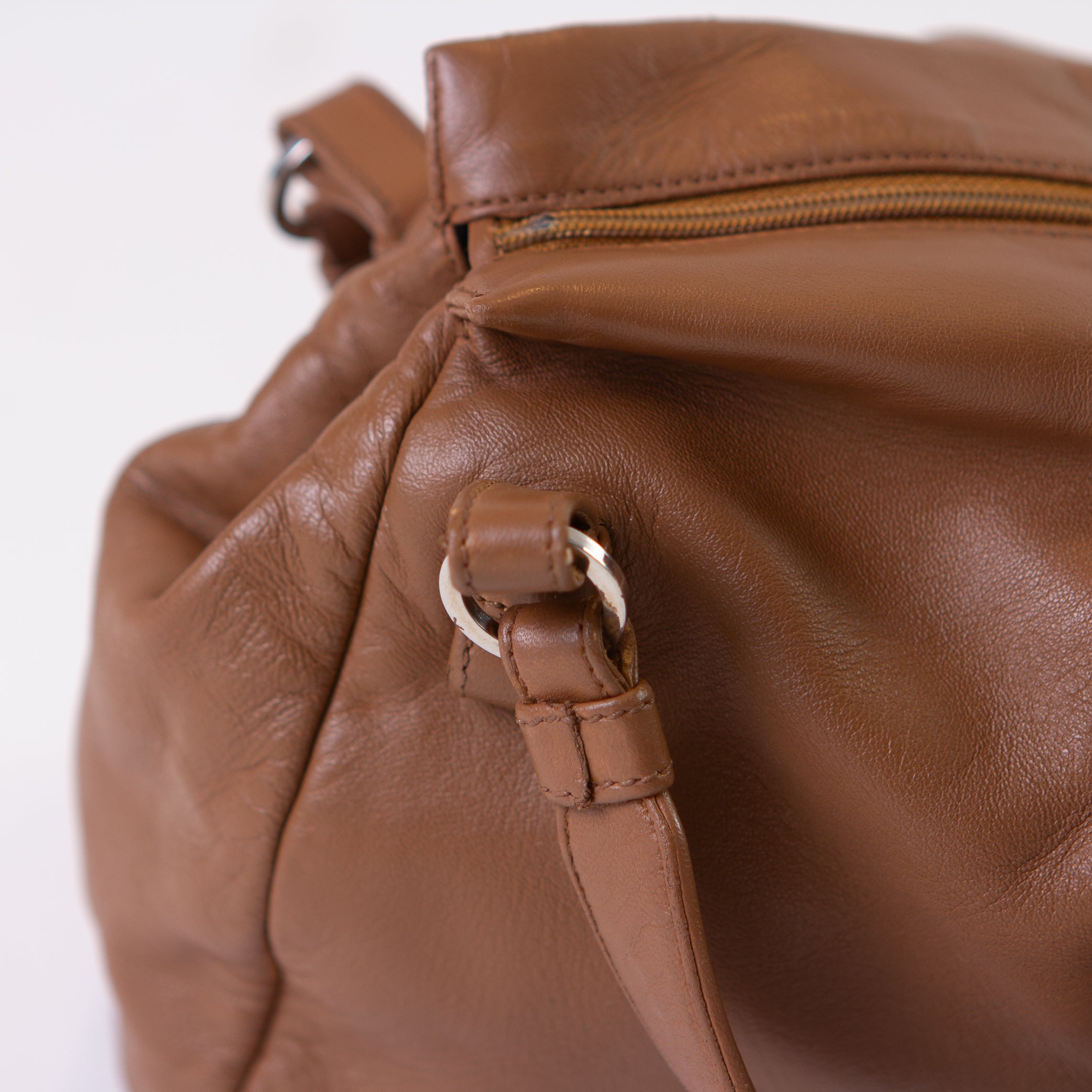 Loewe Anagram Brown Leather