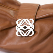 Loewe Anagram Brown Leather