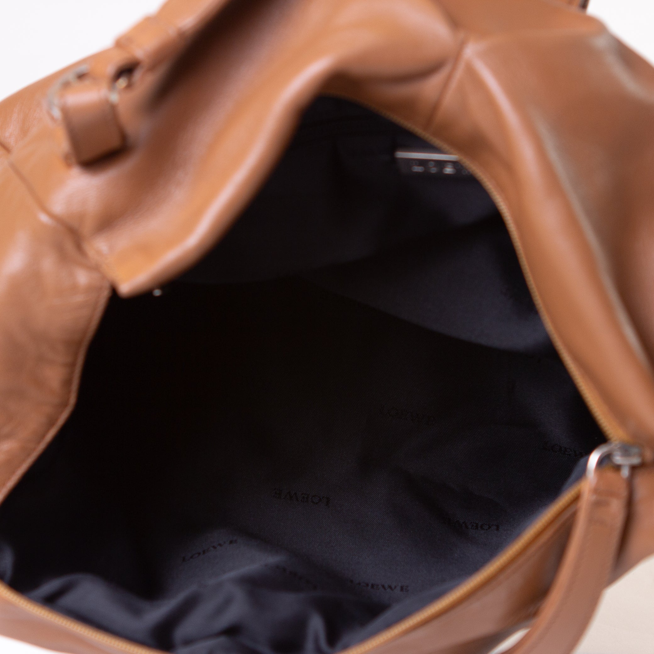 Loewe Anagram Brown Leather