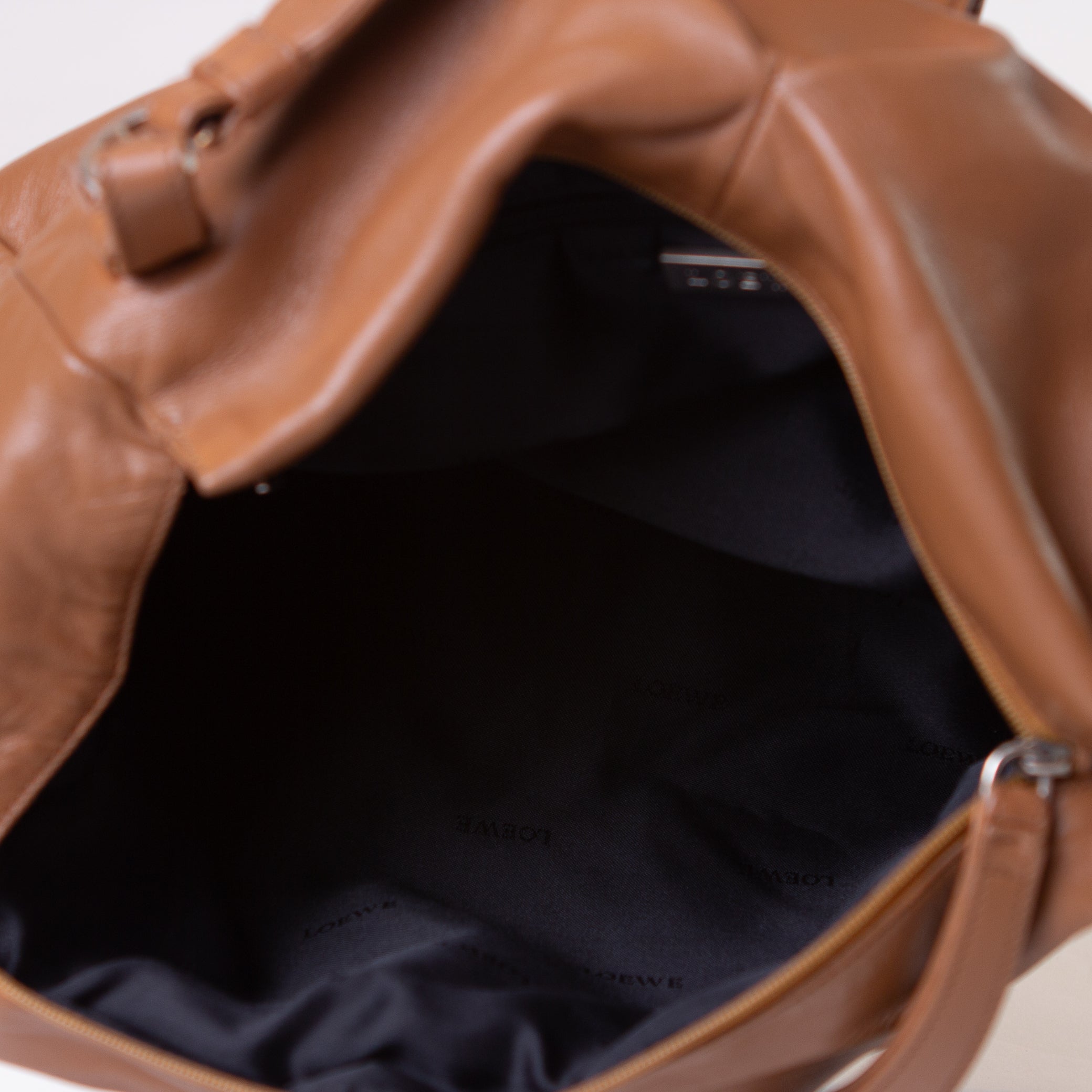Loewe Anagram Brown Leather