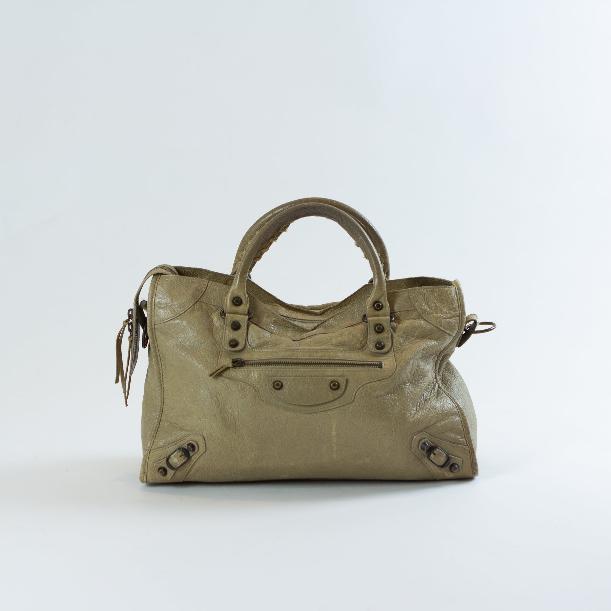 Balenciaga City Bag Medium Cream