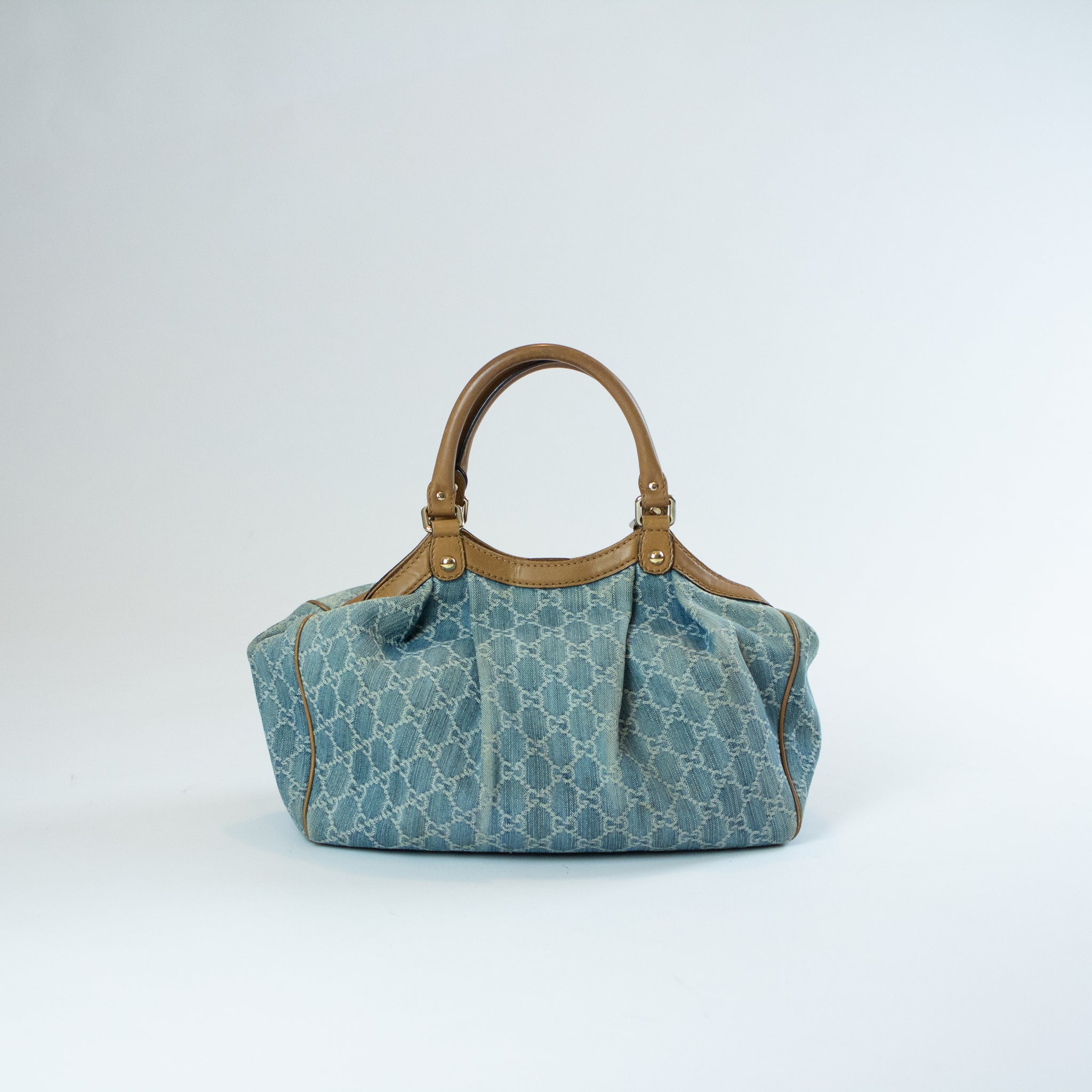 Gucci Sukey Tote Denim Bag SNC