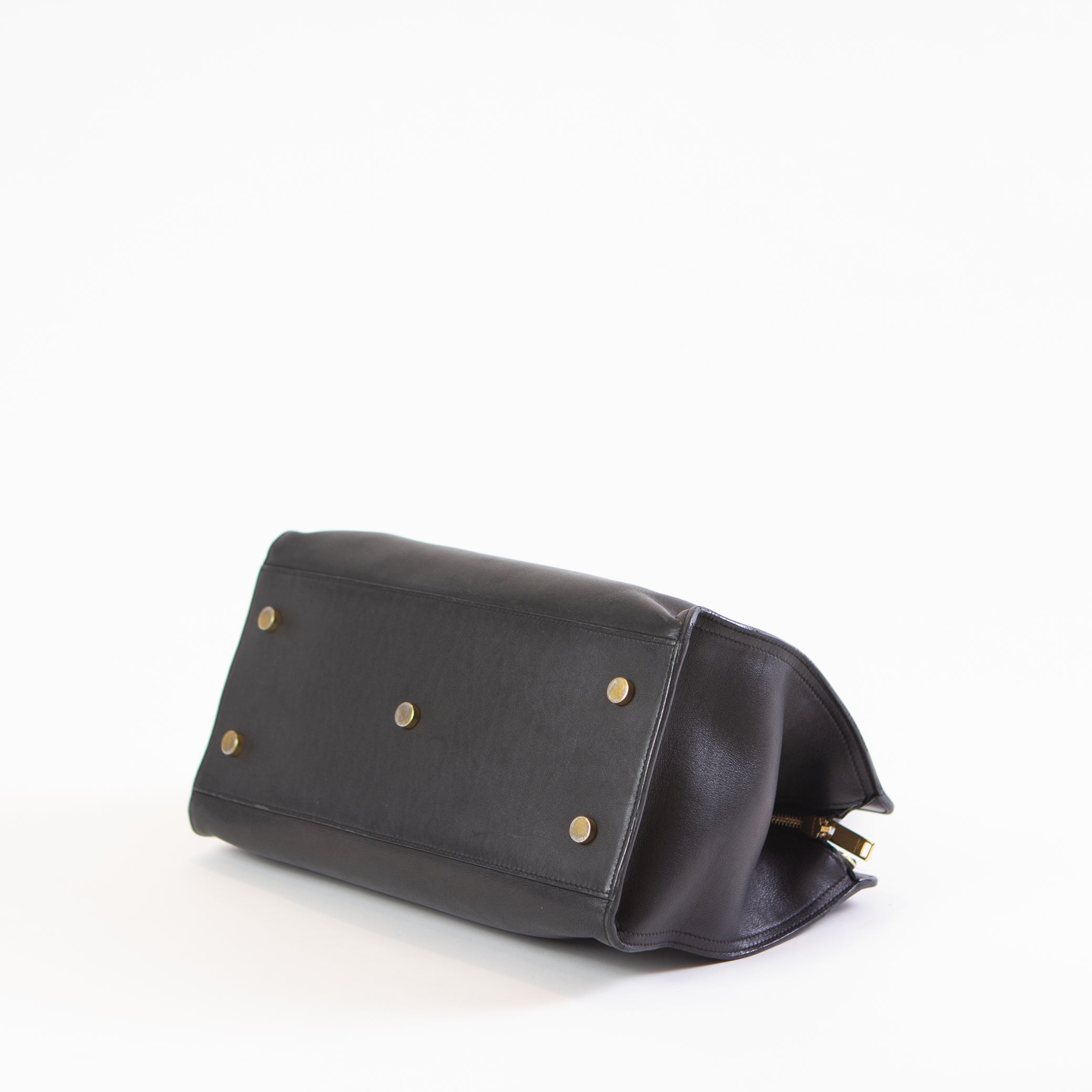 Saint Laurent Black Downtown Cabas