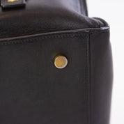 Saint Laurent Black Downtown Cabas