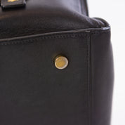Saint Laurent Black Downtown Cabas
