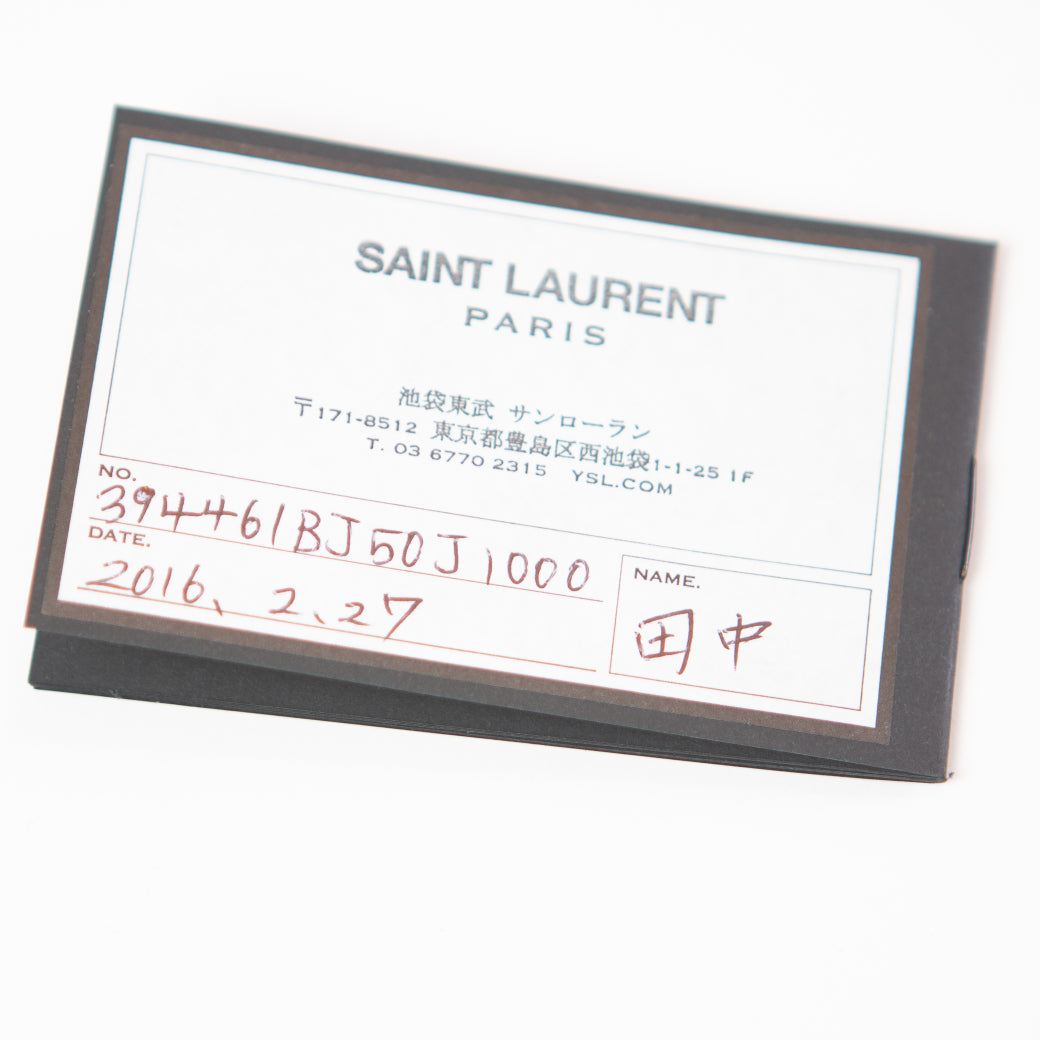 Saint Laurent Black Downtown Cabas